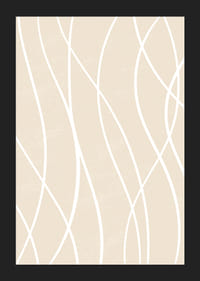 Abstraktné biele čiary na pieskovo sfarbenom pozadí s textúrou-5