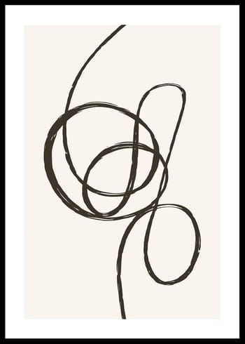 Poster Line Art Knot