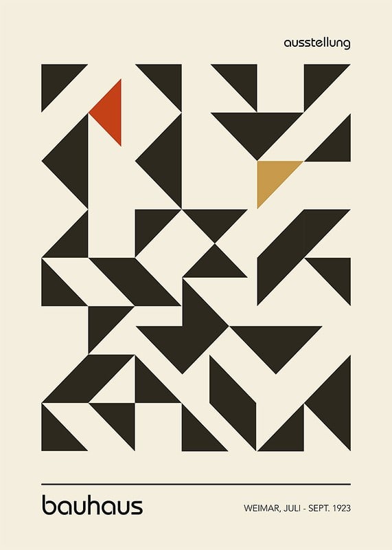Poster Bauhaus No10