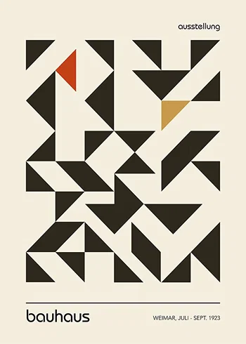 Poster Bauhaus No10