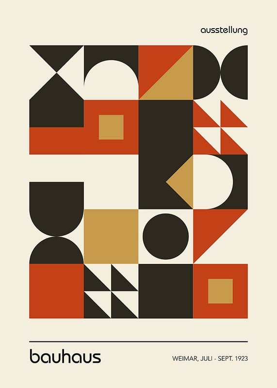 Poster Bauhaus No12