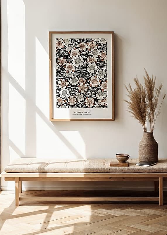 Floral Pattern By Watanabe Seitei-12