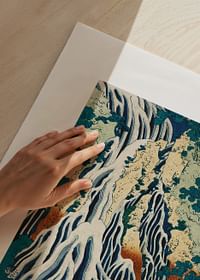 Kirifuri Waterfall By Katsushika Hokusai-3