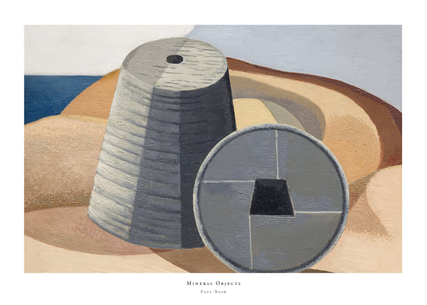 Plakatas Mineral Objects By Paul Nash