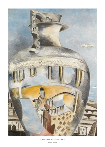 Poster Souvenir of Florence By Paul Nash