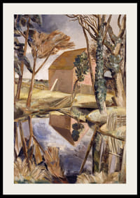 Oxenbridge Pond By Paul Nash-4