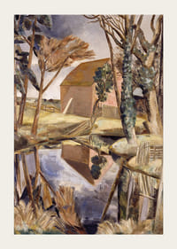 Oxenbridge Pond By Paul Nash-5