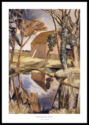 Plakat Oxenbridge Pond By Paul Nash
