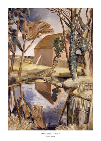 Plakat Oxenbridge Pond By Paul Nash