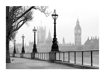 Poster Streetlights In London