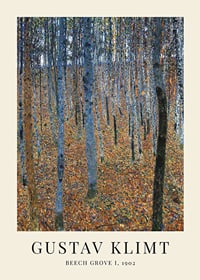 Beech Grove I By Gustav Klimt-1