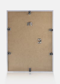 Ramka Metalowa Srebrna 30x40 cm-2