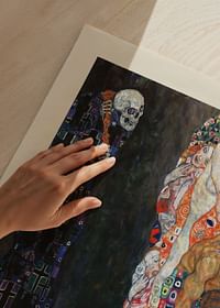 Death And Life By Gustav Klimt-3