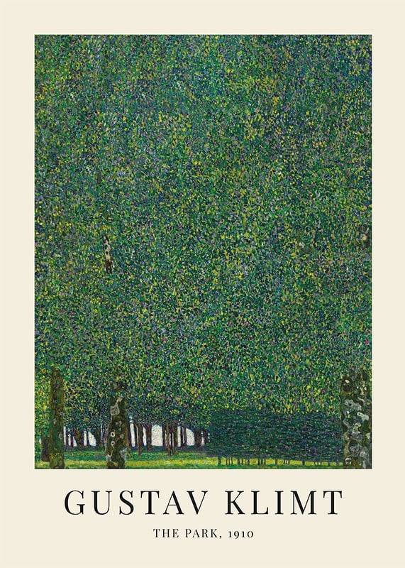 The Park By Gustav Klimt-12