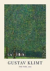 The Park By Gustav Klimt-1