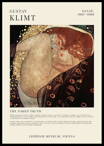 Poster Denae By Gustav Klimt