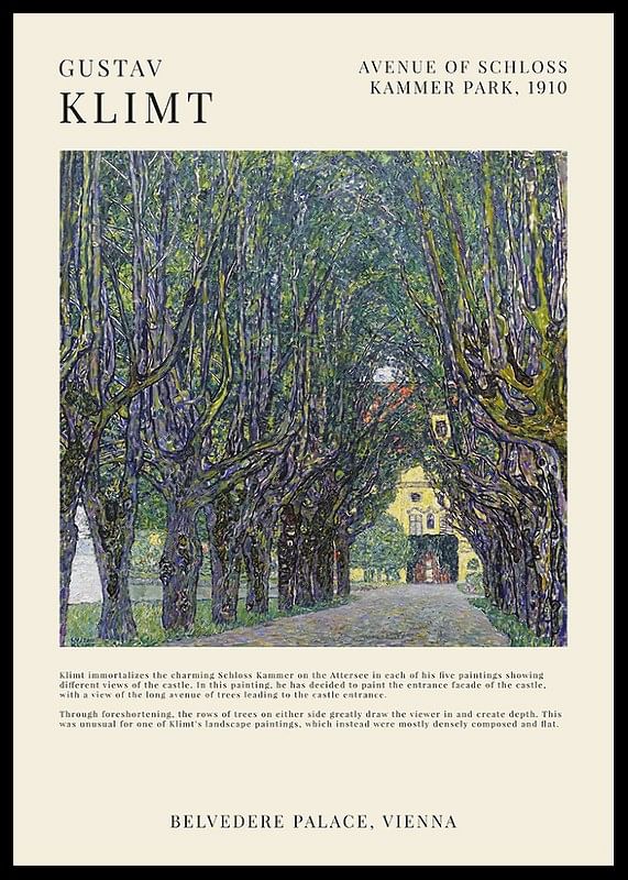 Kammer Park By Gustav Klimt-12