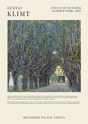 Affiche Kammer Park By Gustav Klimt
