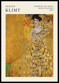 Portrait Of Adele By Gustav Klimt-0