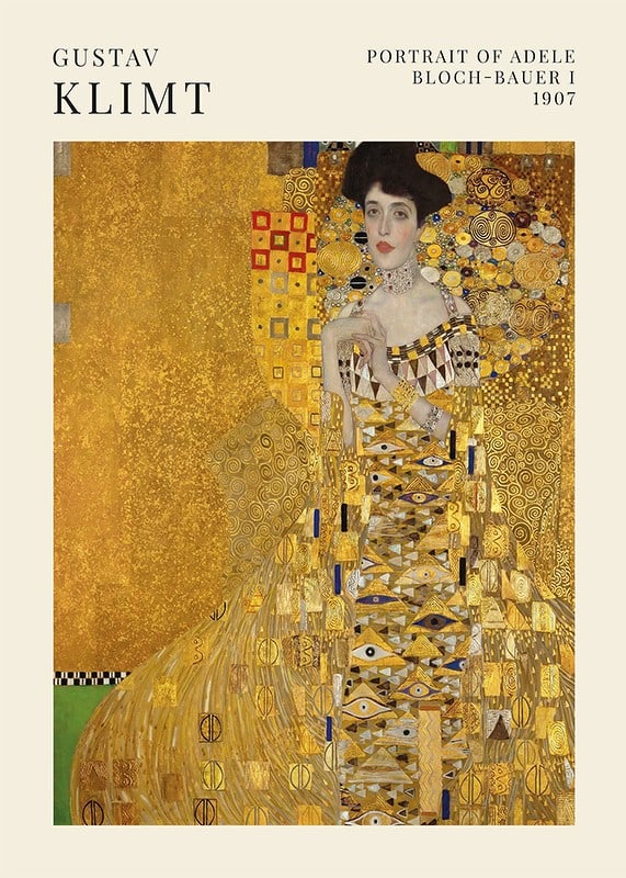 Plakāts Portrait Of Adele By Gustav Klimt