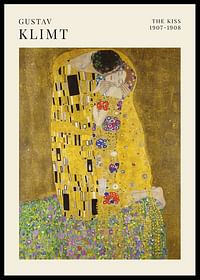 The Kiss By Gustav Klimt-0