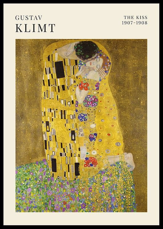 The Kiss By Gustav Klimt-12