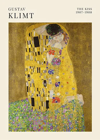 Poster The Kiss By Gustav Klimt