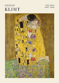 The Kiss By Gustav Klimt-1