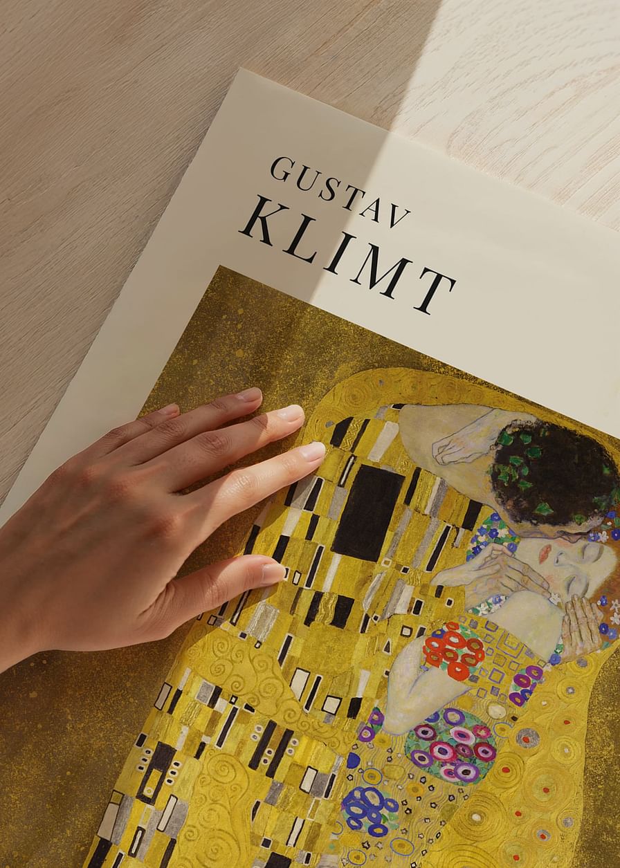The Kiss By Gustav Klimt-12