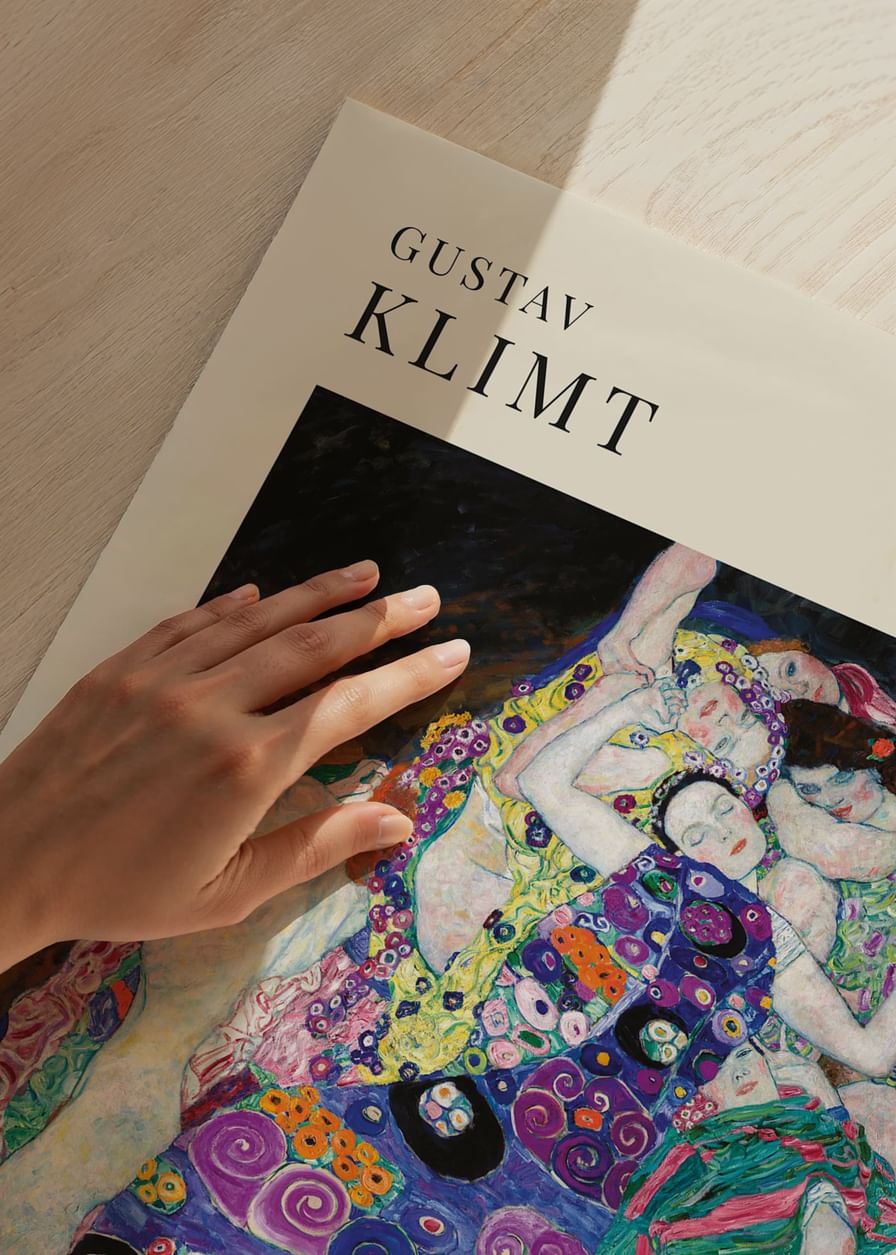 The Maiden By Gustav Klimt-12