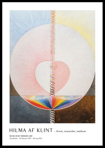 Poster The Dove By Hilma Af Klint