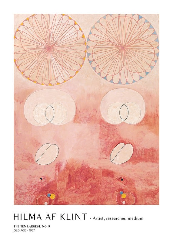 Plakāts The Ten Largest No9 By Hilma Af Klint