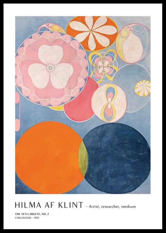 Poster The Ten Largest No2 By Hilma Af Klint