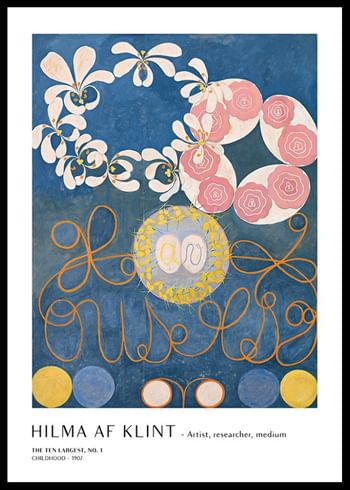 Poster The Ten Largest No1 By Hilma Af Klint