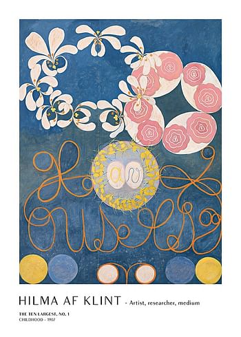 Poster The Ten Largest No1 By Hilma Af Klint