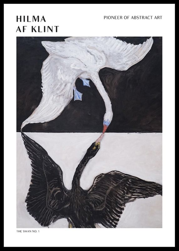 Poster The Swan By Hilma Af Klint