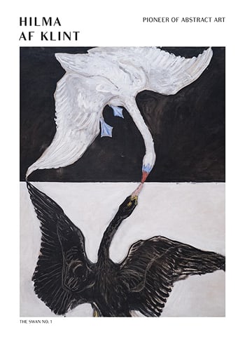 Plagát The Swan By Hilma Af Klint