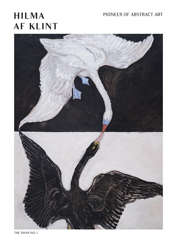 Plakāts The Swan By Hilma Af Klint