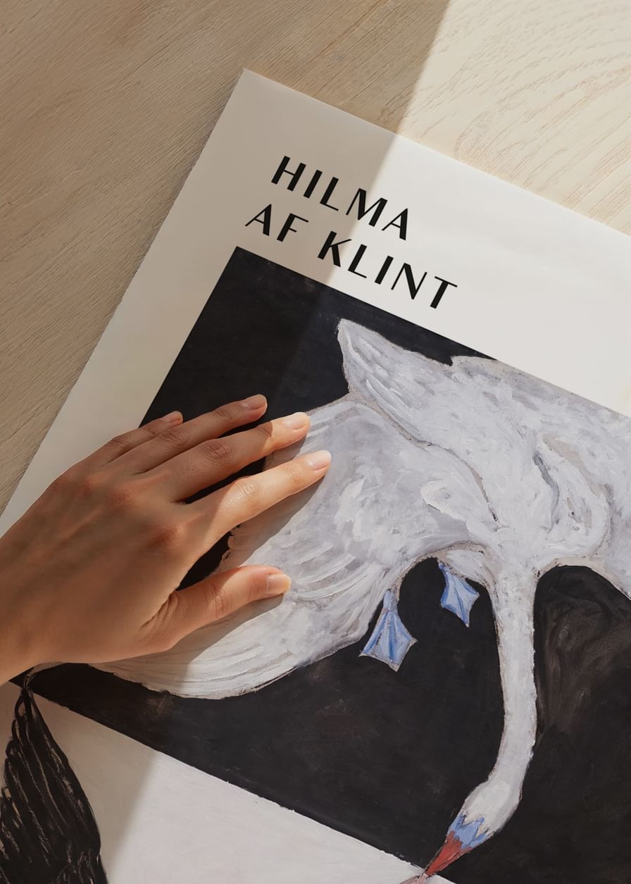 The Swan By Hilma Af Klint-12