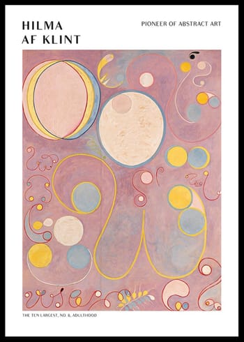 Poster The Ten Largest No8 By Hilma Af Klint