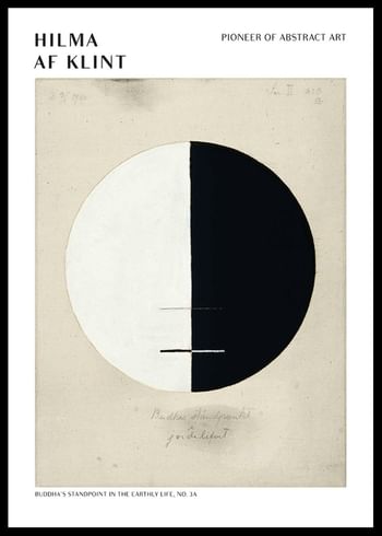 Poster Buddhas Standpoint By Hilma Af Klint