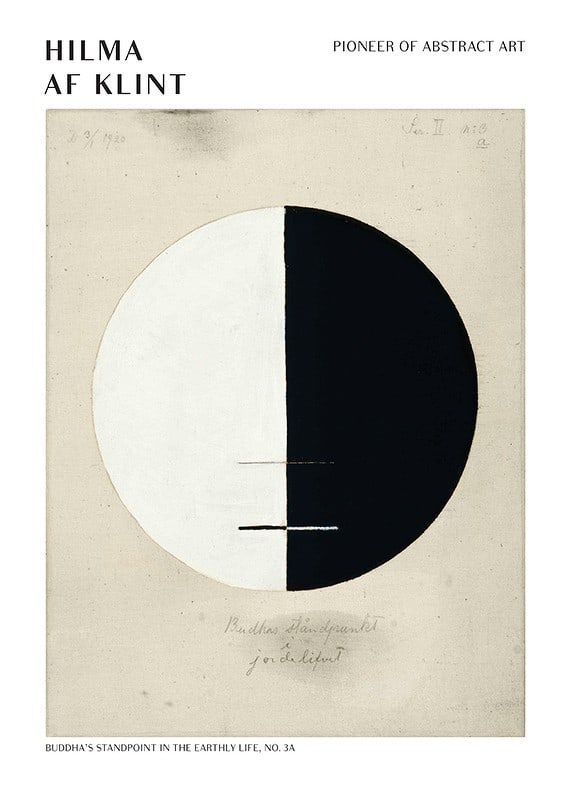 Plakāts Buddhas Standpoint By Hilma Af Klint