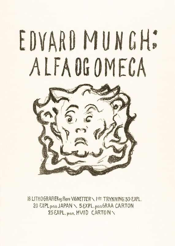 Alpha And Omega By Edvard Munch-12