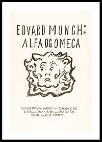 Alpha And Omega By Edvard Munch-0