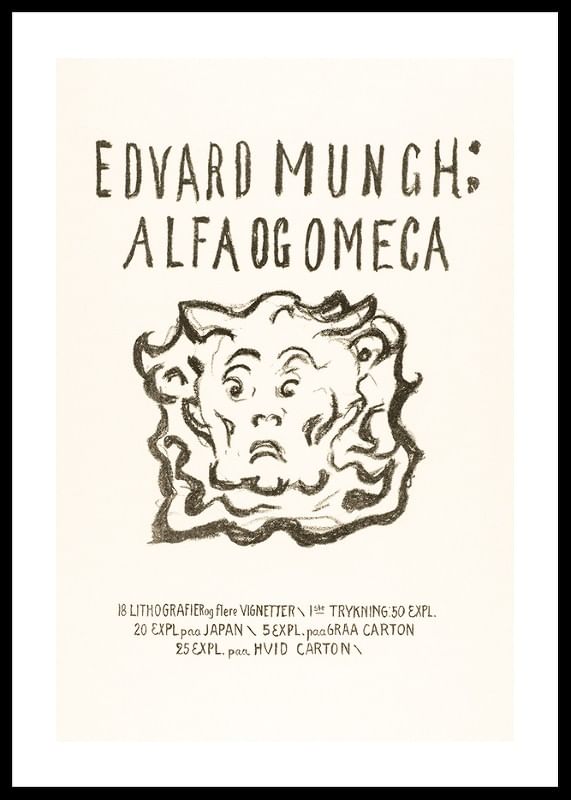 Alpha And Omega By Edvard Munch-12
