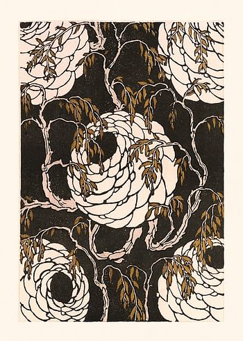 Poster Flower Pattern No.2 by E. A. Seguy