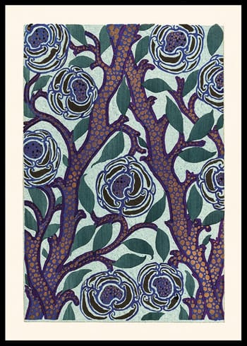 Poster Flower Pattern No.4 by E. A. Seguy