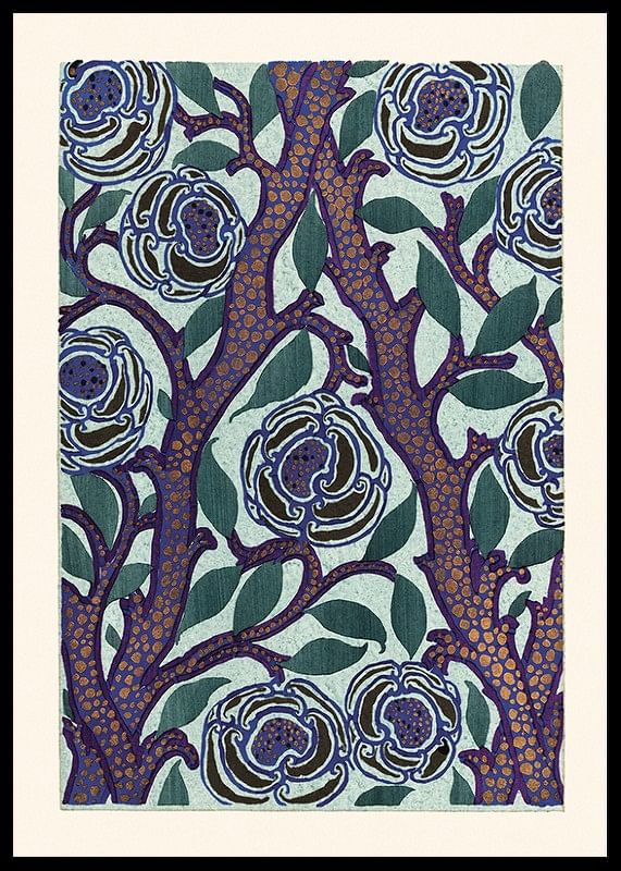 Flower Pattern No.4 by E. A. Seguy-12