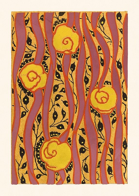 Plagát Flower Pattern No.5 by E. A. Seguy