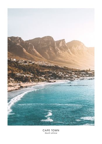 Plagát Cape Town